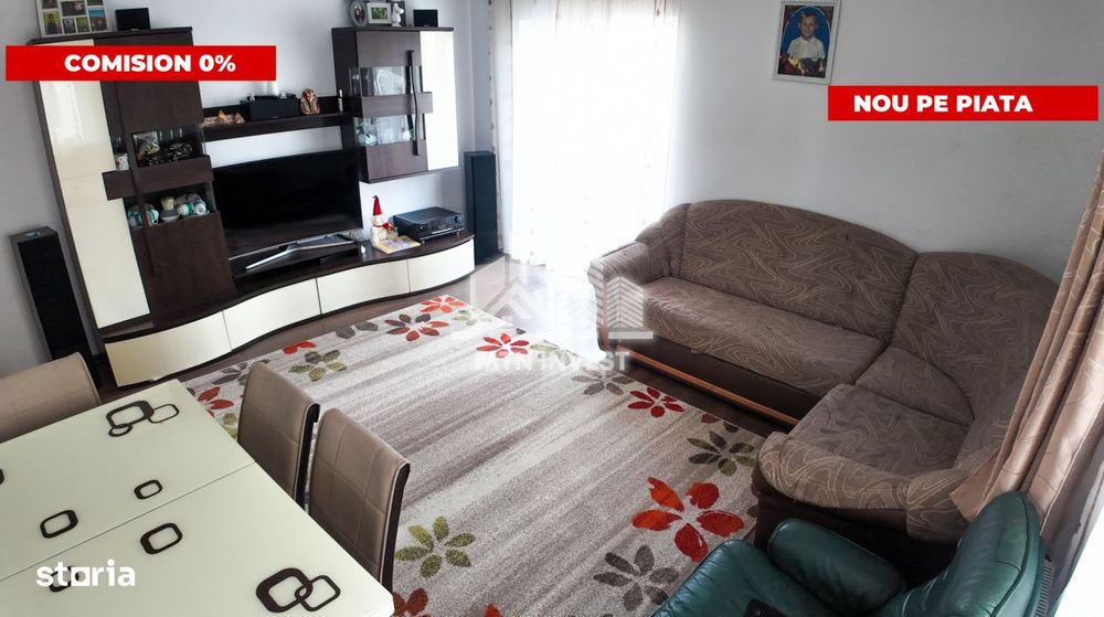 Apartament decomandat de vanzare cu 3 camere, pe Calea Cisnadiei