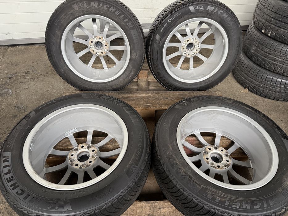Jante originale Audi A6 cu anvelope iarna Michelin 225/60 R17