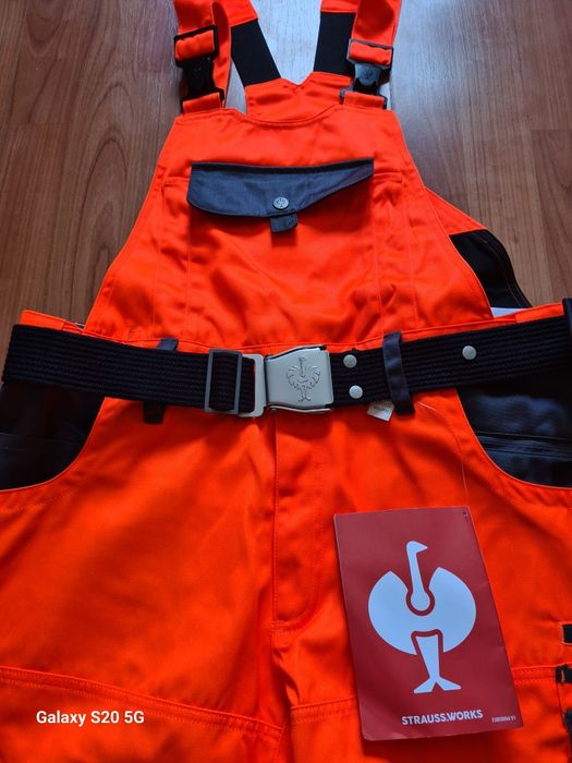 Pantaloni bărbați Engelbert Strauss Hi-Vis  Motion, mărimea 54