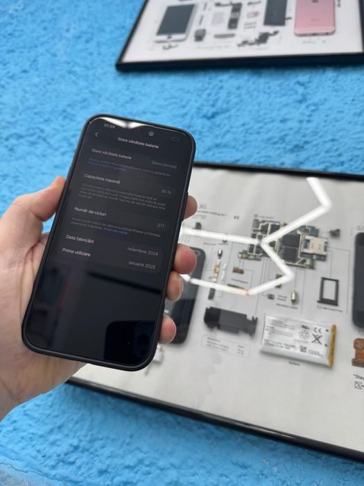 Telefon mobil Apple iPhone 16 Pro Max, 256GB, 5G, Black Titanium