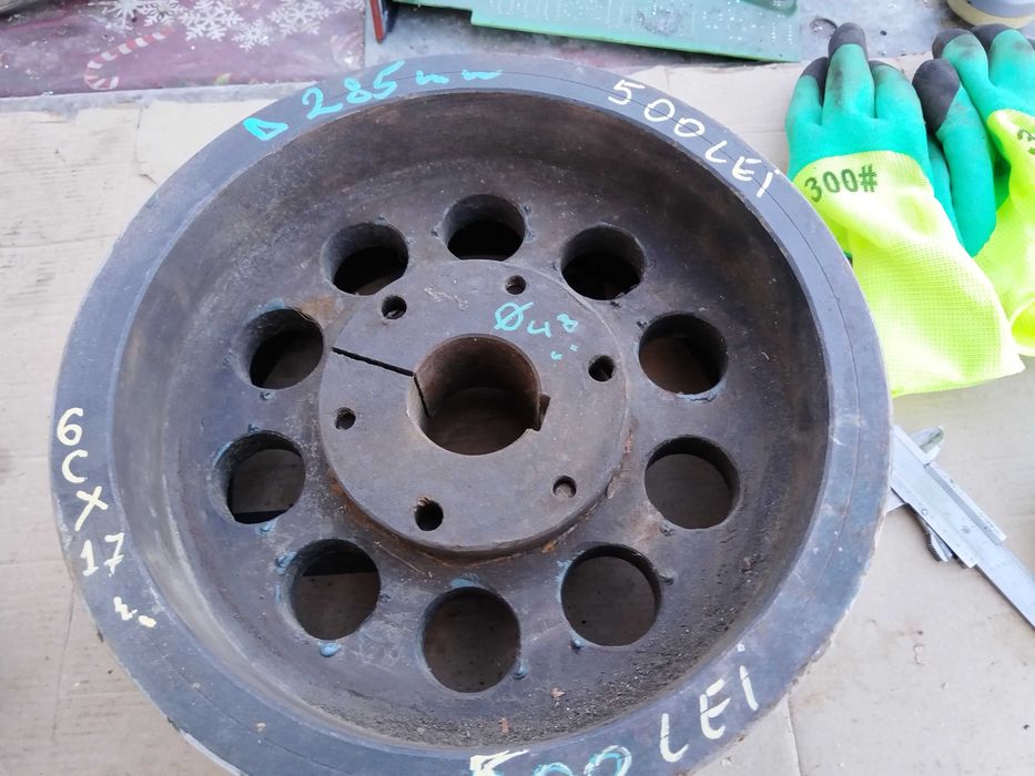 Fulie 29 cm cu 6 canale