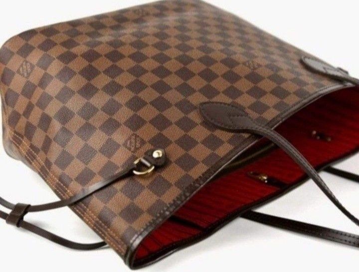 Geanta Louis Vuitton Neverfull piele naturala 100%,card,factura,sacule