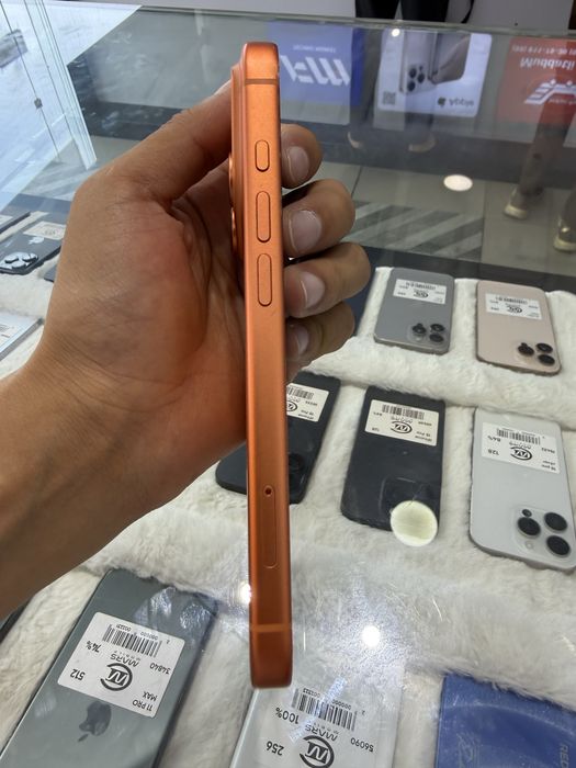 Iphone 17 Pro Orange full komolekt 256 gb Sim+Esim 94% Nasiya Savdoga