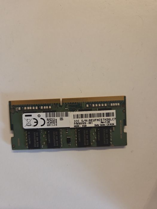 “Memorie RAM 8GB DDR4 Laptop 2400MHz