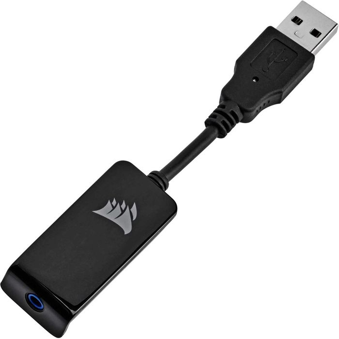 Геймърски компютърни слушалки Corsair HS65 Surround Carbon