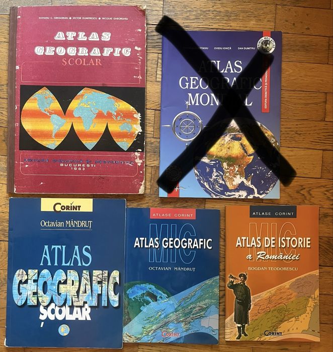 Atlase vechi si noi