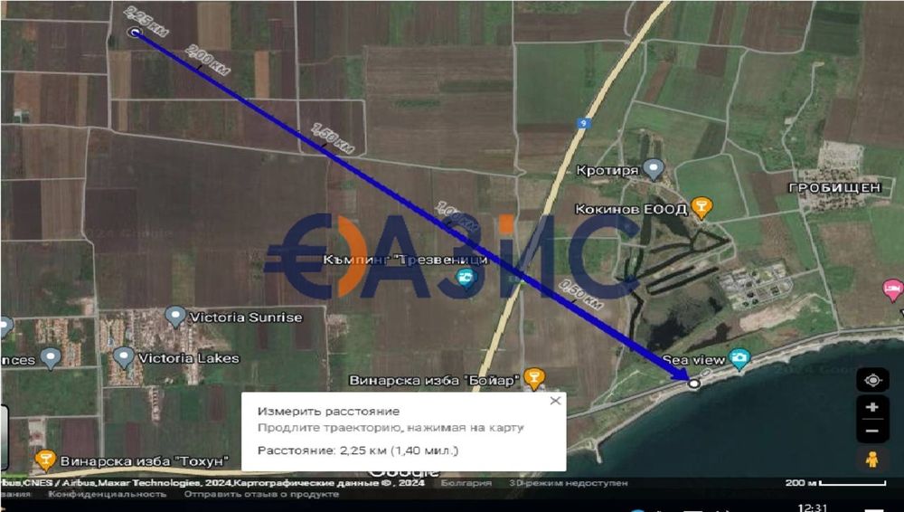 Продава се Парцел в с. Лъка, Област Бургас - 2300 кв.м за 3 €/кв.м - Снимка #5