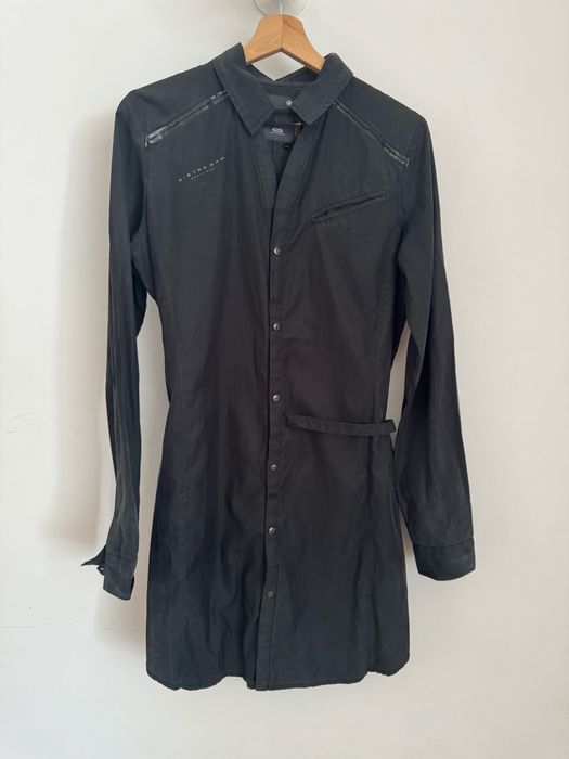 Дълга дамски риза, G-Star Raw, коприна и памук, размер S