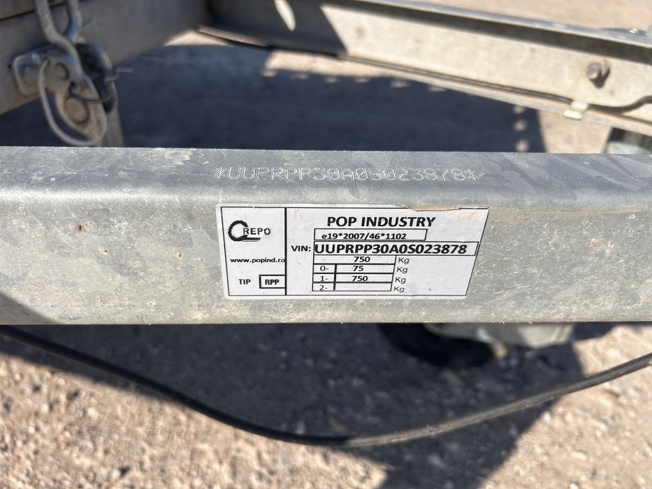 Remorca Repo Atv basculabila