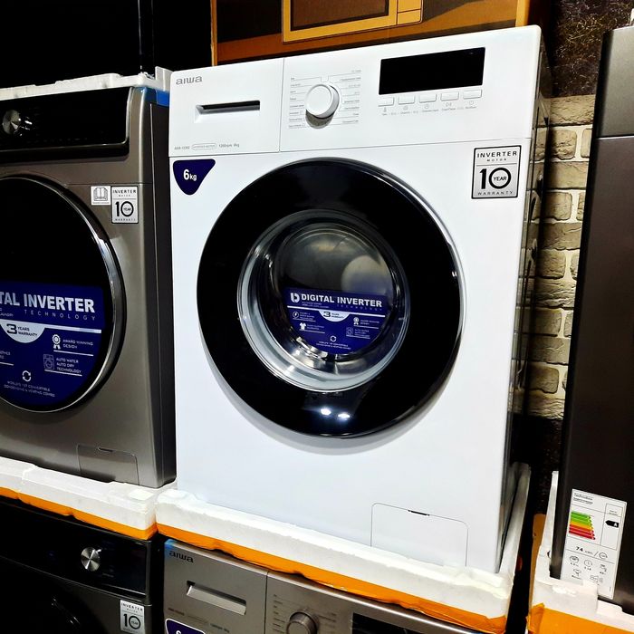 Стиральные машины AIWA 6kg invertor mator,japan brend