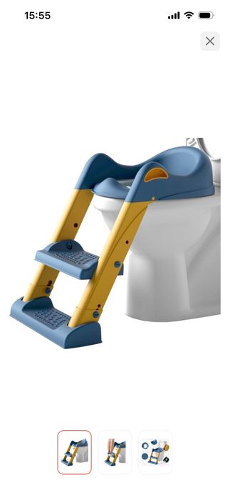 Сиденье дя унитаза с лестницей