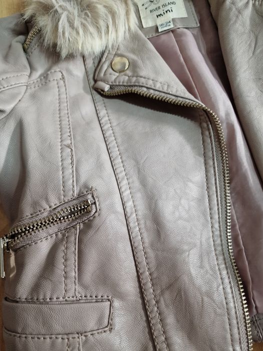 Кожено яке за момиче