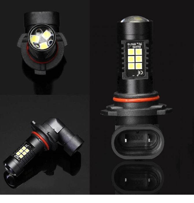 Set bec LED Auto 9006 HB4 pentu DRL sau proiector