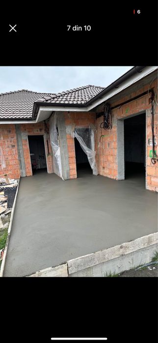 Șapă de egelizare mecanizată(elicopterizată)