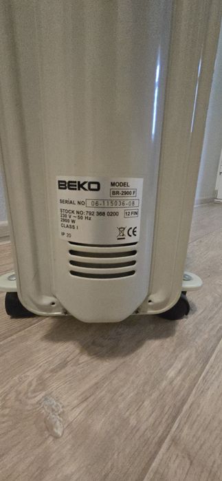 Масляный обогреватель BEKO, 12 ребер