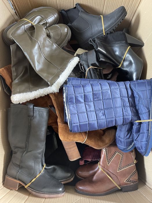 МИКС кашон НОВИ боти и ботуши на познати марки