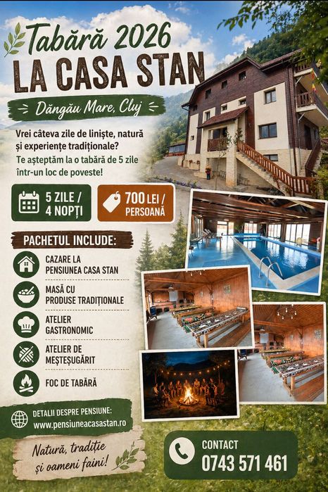 TABARA 2026 Pensiunea Casa Stan