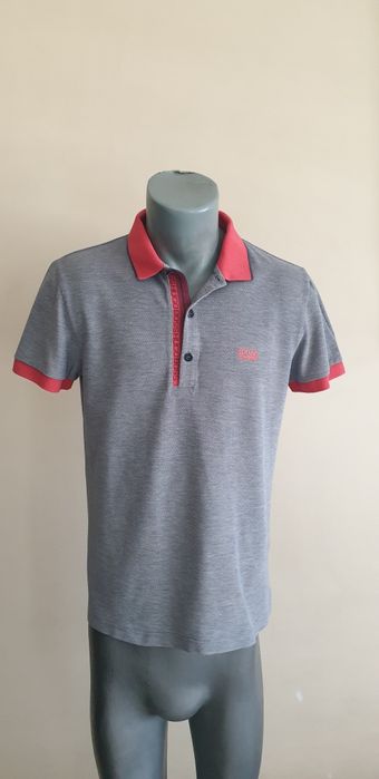 Hugo Boss Paule 4 Pique Pima Cotton Slim Fit  M ОРИГИНАЛНА Тениска!