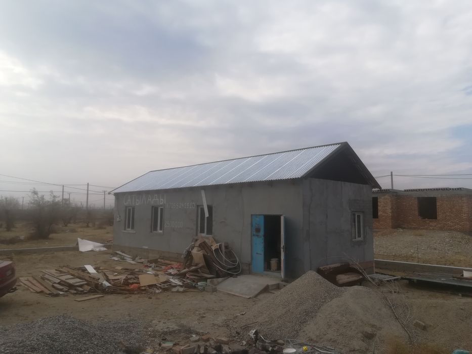 Участок с времянкой