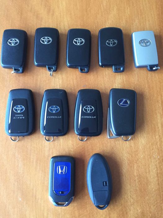 Aвтомобилни ключове за Тойота / Toyota, Хонда / Honda, Нисан / Nissan