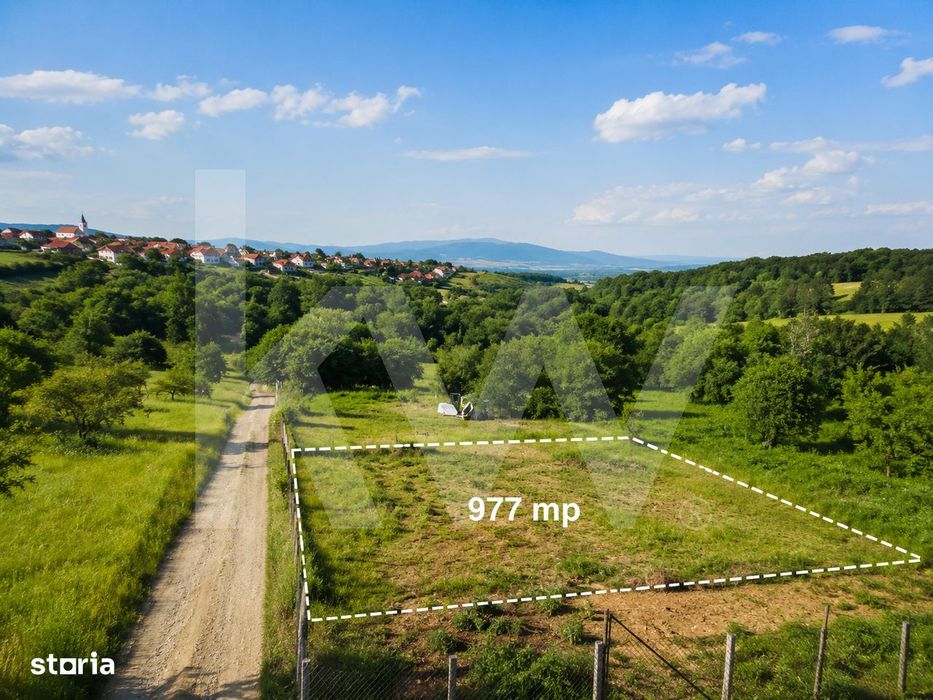 Teren Intravilan 977 mp de Vanzare in Cisnadioara – Locatie de Poves