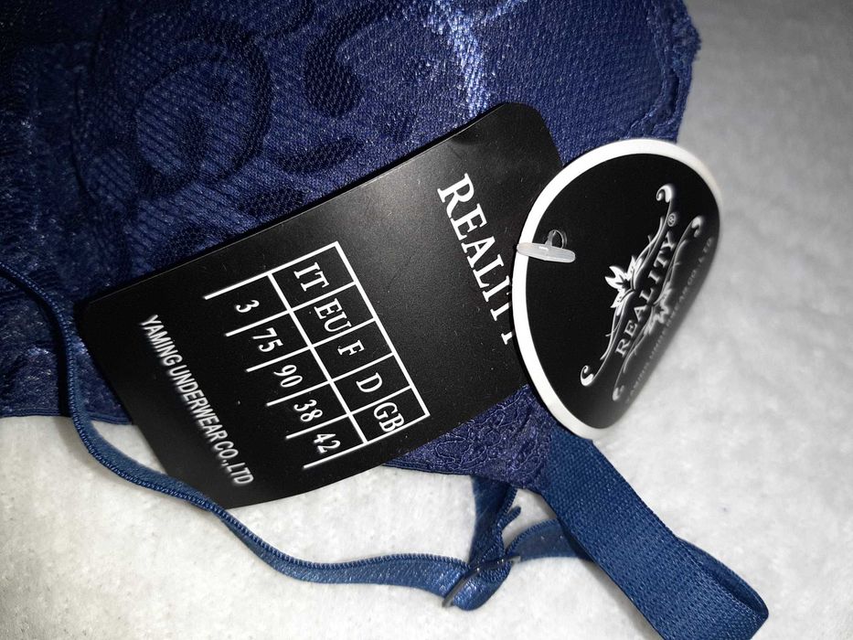 Sutien albastru dantelat NOU superb stil Victoria's Secret