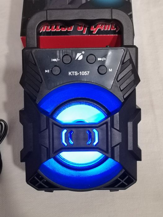 Безжична блутут колонка. Преносим супбуфер (bluetooth)