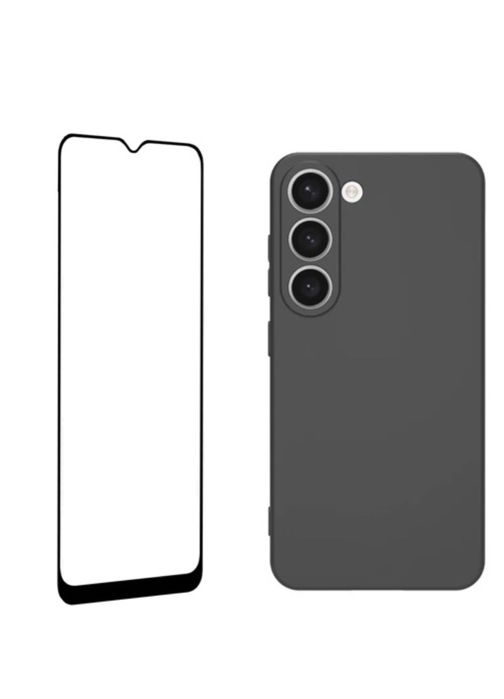 Samsung A05/A14/A15/A34/A54/A16 Husa Silicon Perfect + Folie Sticla 9D