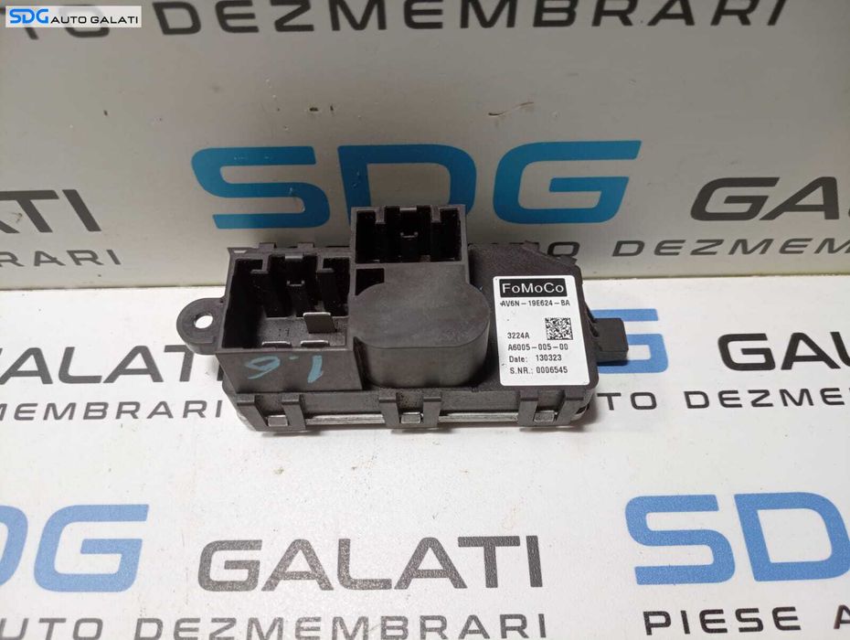 Releu Rezistenta Motoras Ventilator Aeroterma Habitaclu Ford Fiesta 6 2010 - 2018 Cod AV6N-19E624-BA [M4363]