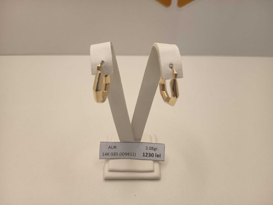 Cercei aur 14 Karate (3.08 grame) ID9411