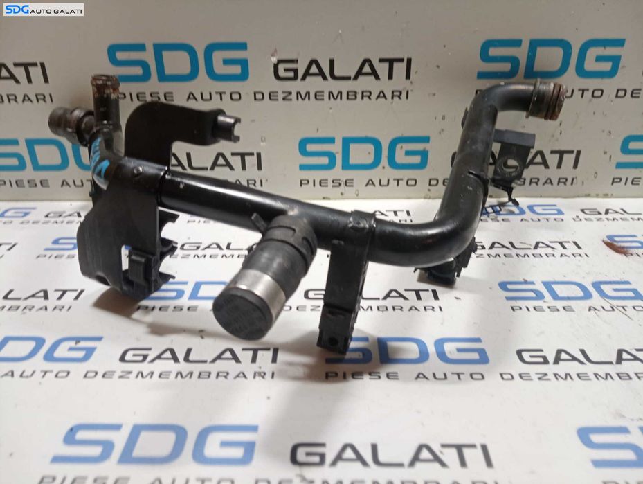 Teava Conducta Metalica Aerisire Racire Apa Skoda Superb 2 1.9 TDI 2004 - 2013 Cod 038121065 038121065C [M5550]