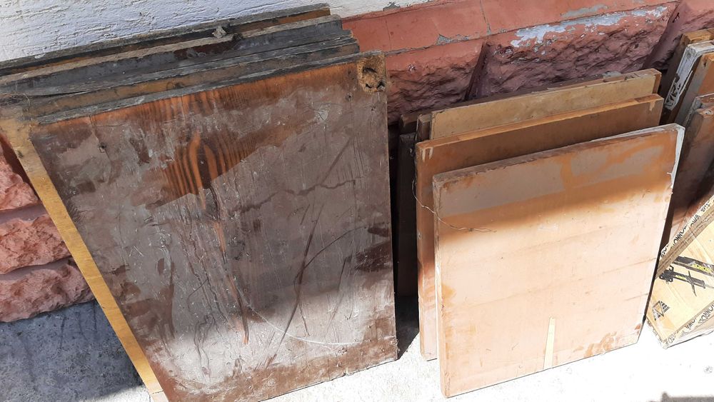 Прямоугольные ДСП листы от мебели