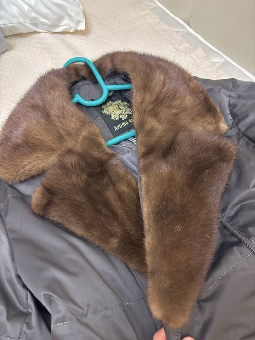 Куртка с норковым вортоником