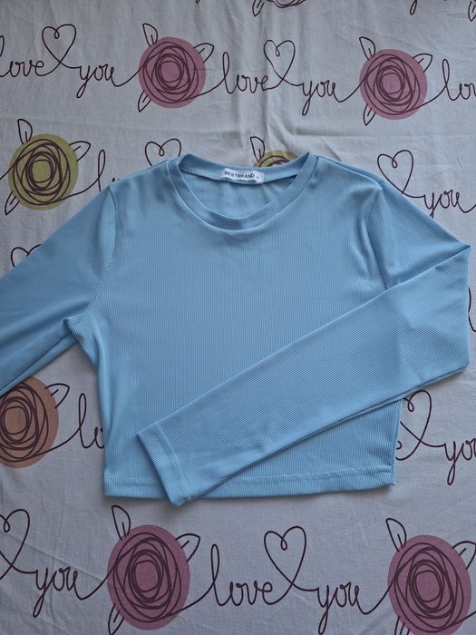 Укороченный лонгслив новый