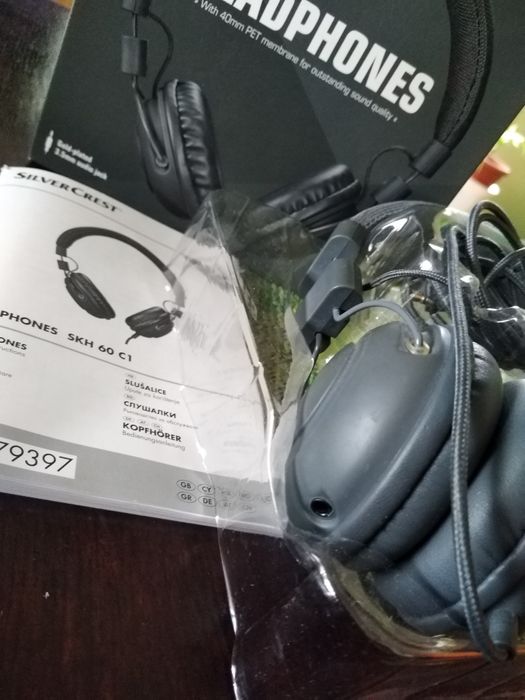 Слушалки неизползвани