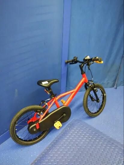 Bicicletă 16 inch 4-6 ani Discover 500 Roșu - (SecondHand) Decathlon