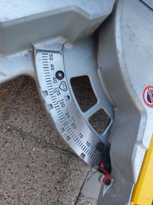 Dewalt dws 727 mașină de banc