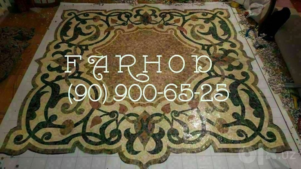 Мозаичное панно любой сложности и размеров