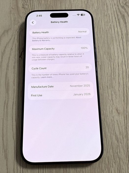iPhone 17 Pro Max Blue 512 Gb!