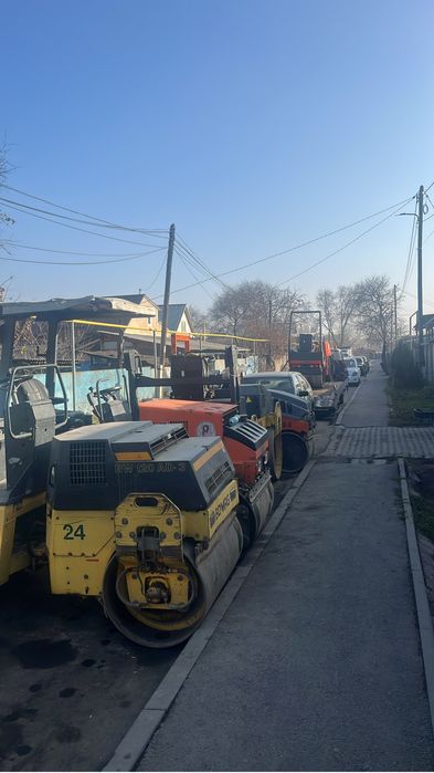 Аренда катки 2т-16тонн. 24/7