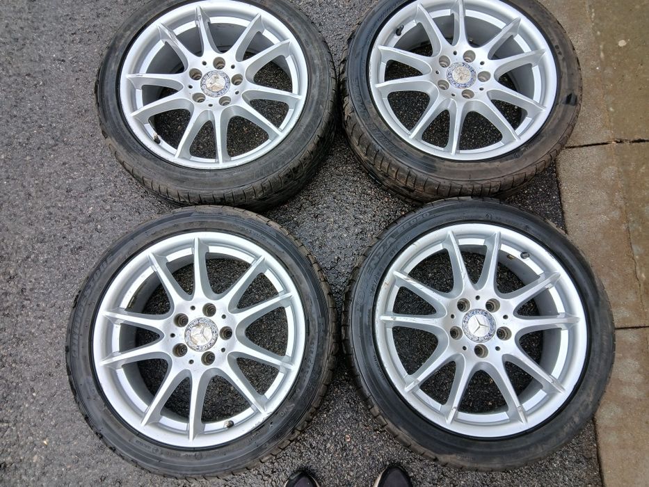 Оригинални Ал джанти 17цола за Mercedes w204-c-class.B-w245.5×112.w169-w212-vito-viano.CLA.