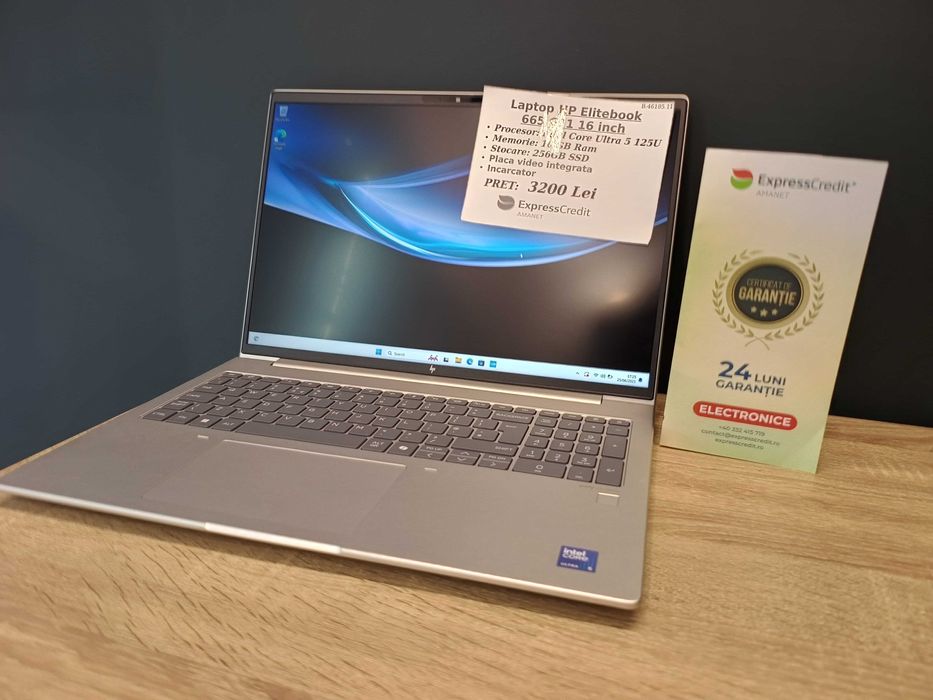 (AG51) Laptop HP Elitebook 665 G11 16 inch b46185 - Garantie 2 ani!