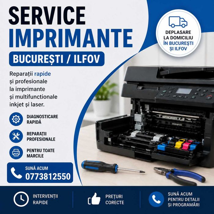 Service Imprimante Bucuresti/Ilfov