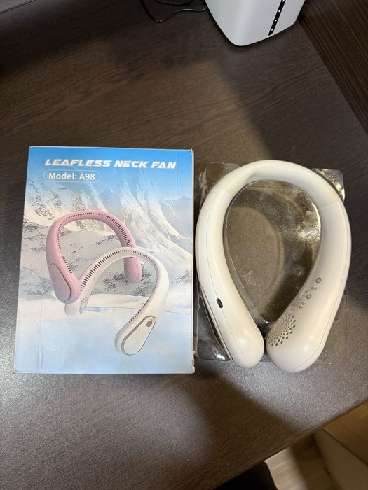 Преносим вентилатор за врат (Neck Fan) – тих и мощен