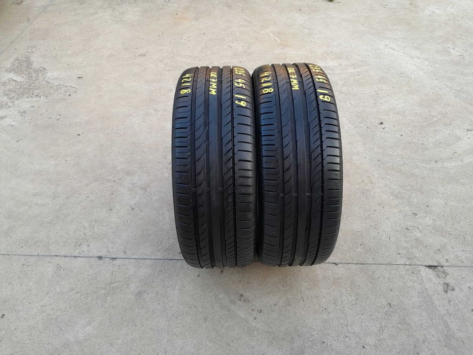 Doua anvelope vara 235 45 19 continental sportcontact 5 profil 7 mm