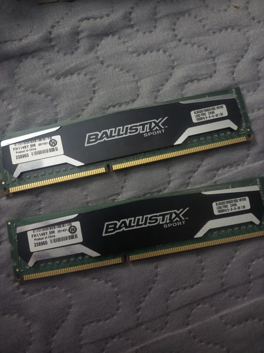 8gb DDR3  Crucial Ballistix Sport