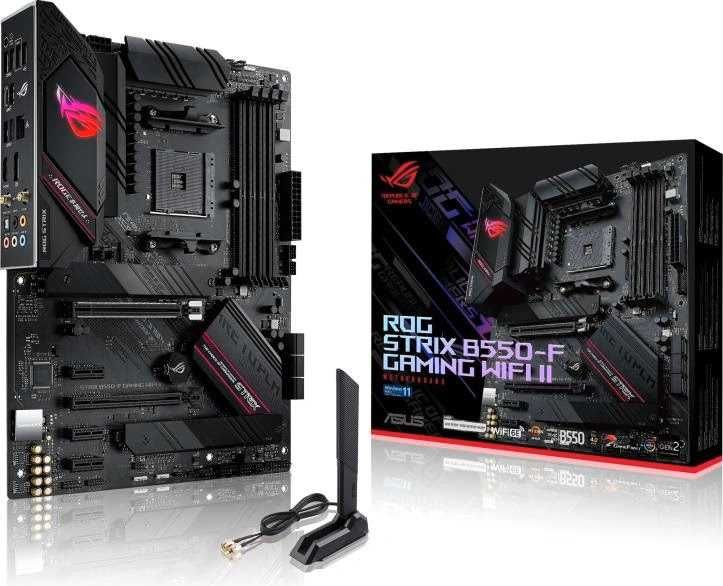 Дънна платка ASUS ROG STRIX B550-F GAMING WIFI II, сокет АМ4