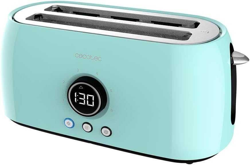 Тостер Cecotec Toastin’ time 850 Long (Син) 850W НЕ РАБОТИ!