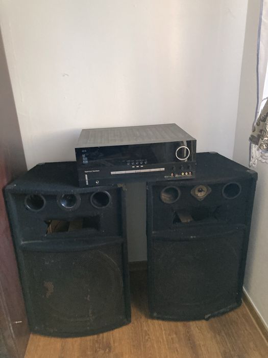 Boxe Panasound + statie Harman/Kardon