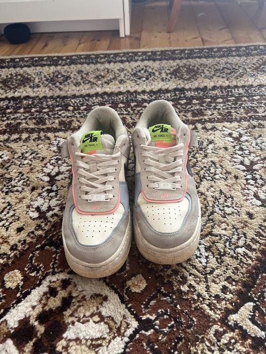 Бели Nike air force Shadow размер 38,5